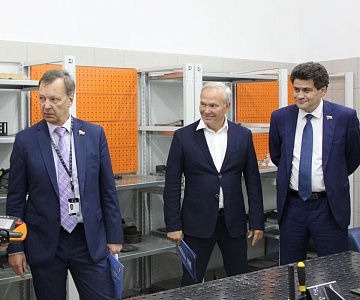 Члены Совета Федерации посетили Технопарк